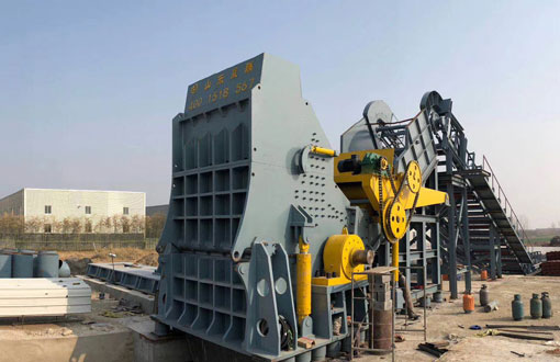 2000馬力廢鋼破碎機(jī)